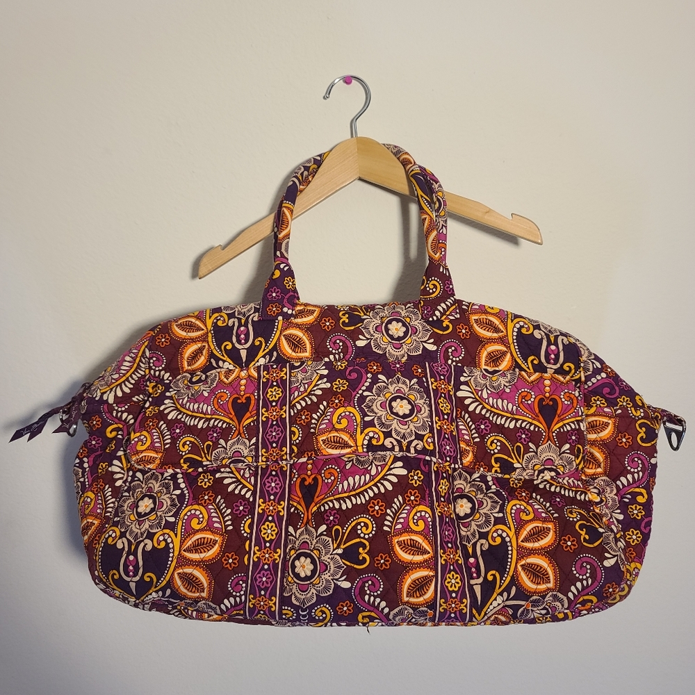 VERA BRADLEY Safari Sunset weekender bag